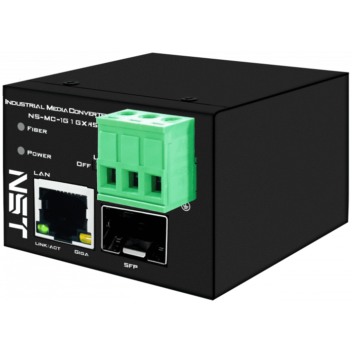 Медиаконвертер NST NS-MC-1G1GX/IS