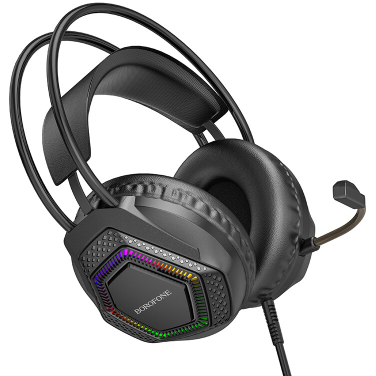 Гарнитура Borofone BO105 Thunder Black - 6974443389227 - фото 4