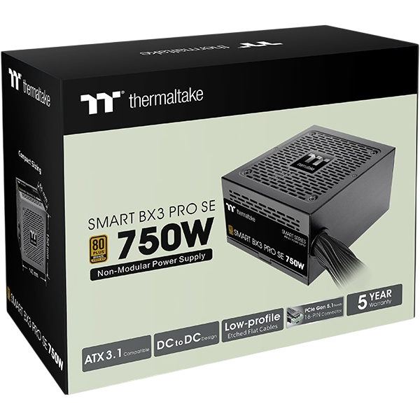 Блок питания 750W Thermaltake Smart BX3 Pro SE (PS-SPD-0750NNSABE-7) - фото 6