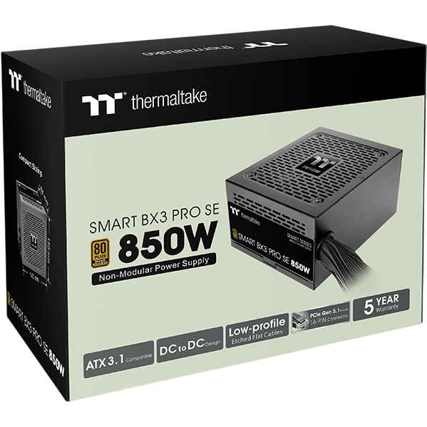 Блок питания 850W Thermaltake Smart BX3 Pro SE (PS-SPD-0850NNSABE-7) - фото 6