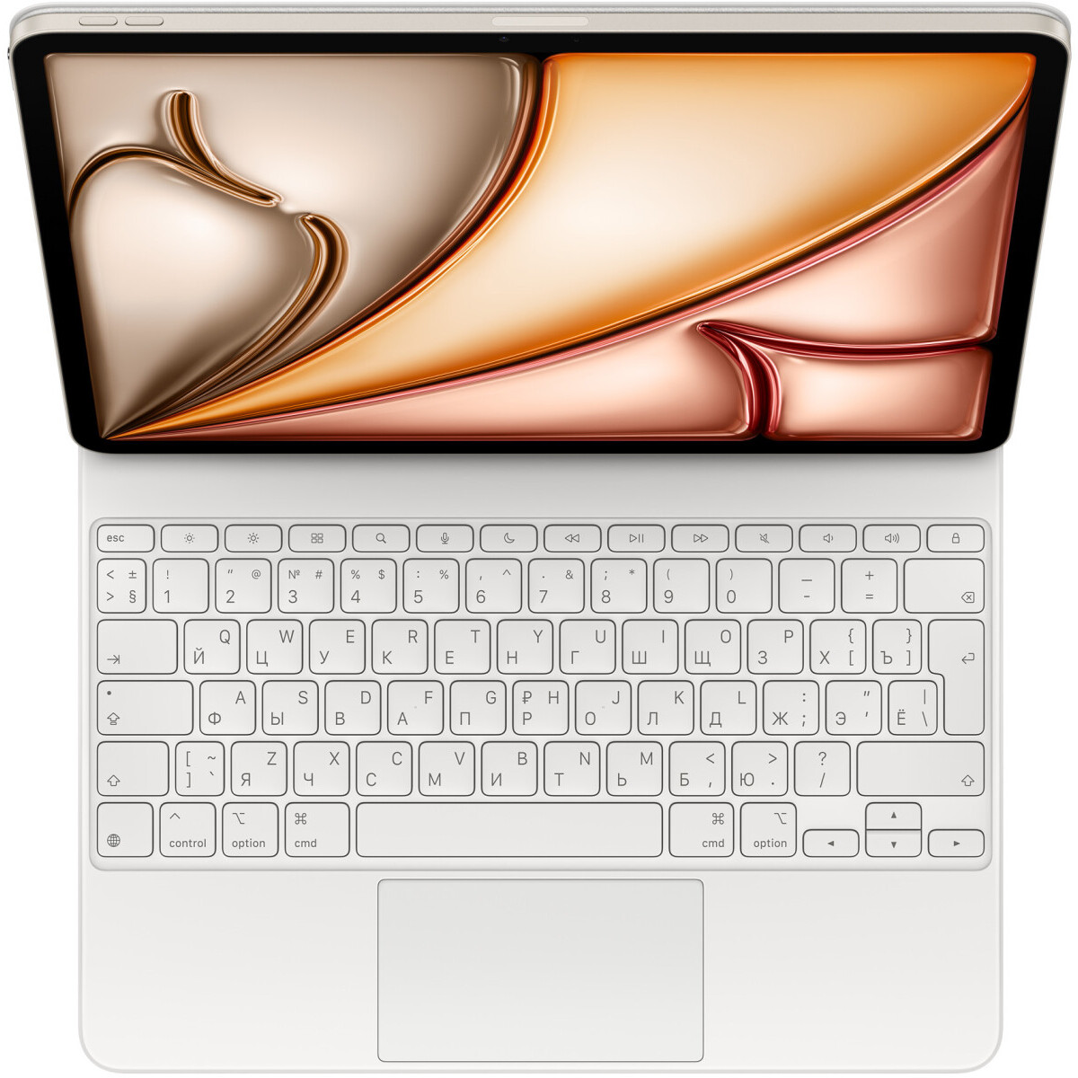 Чехол-клавиатура Apple Magic Keyboard для iPad Air 13" M2/M3/M4 White (MDFW4) - фото 2