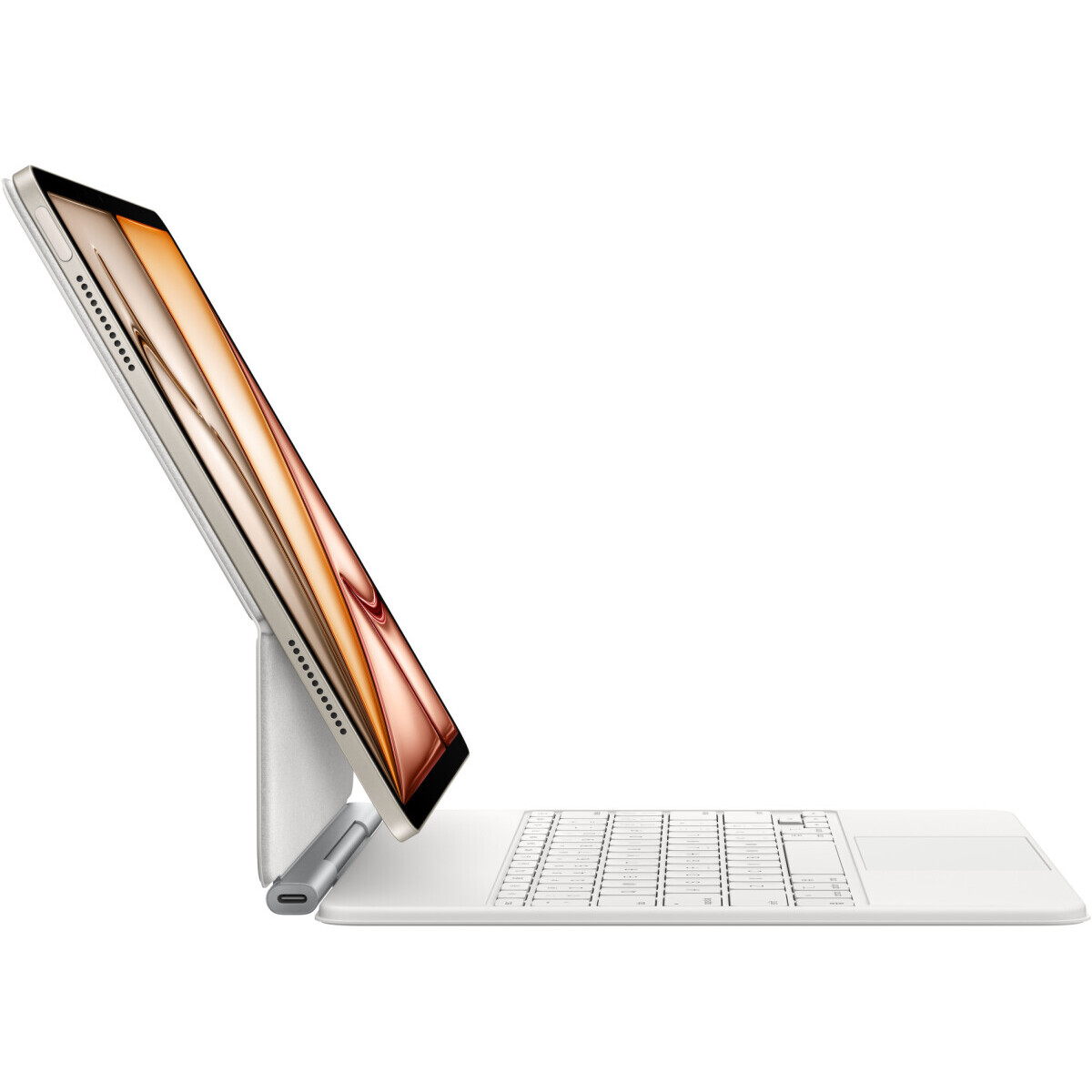 Чехол-клавиатура Apple Magic Keyboard для iPad Air 13" M2/M3/M4 White (MDFW4) - фото 3