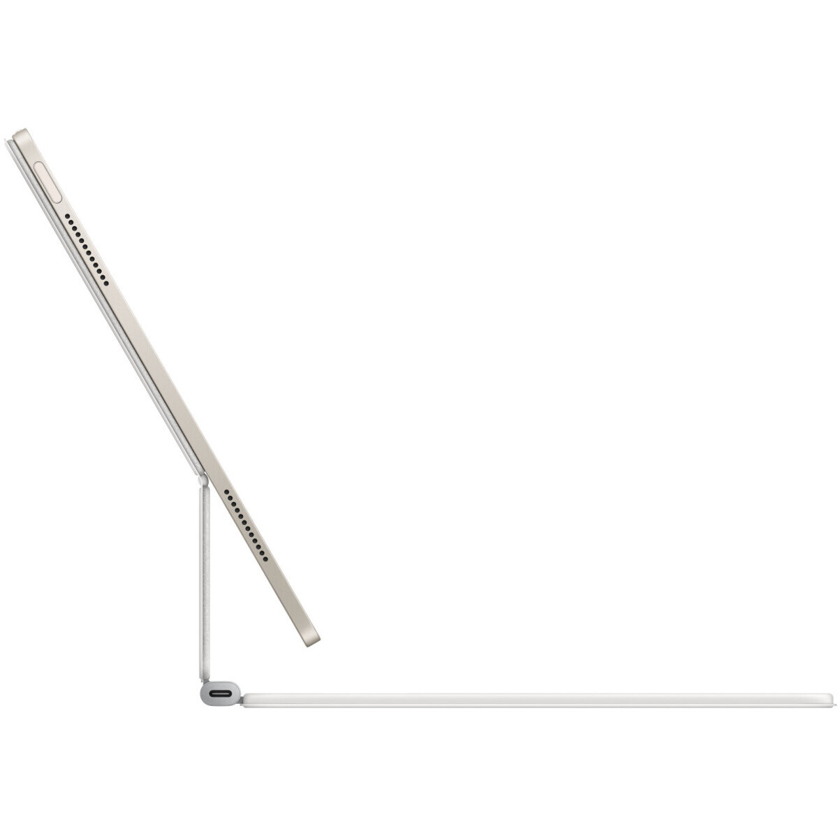 Чехол-клавиатура Apple Magic Keyboard для iPad Air 13" M2/M3/M4 White (MDFW4) - фото 4
