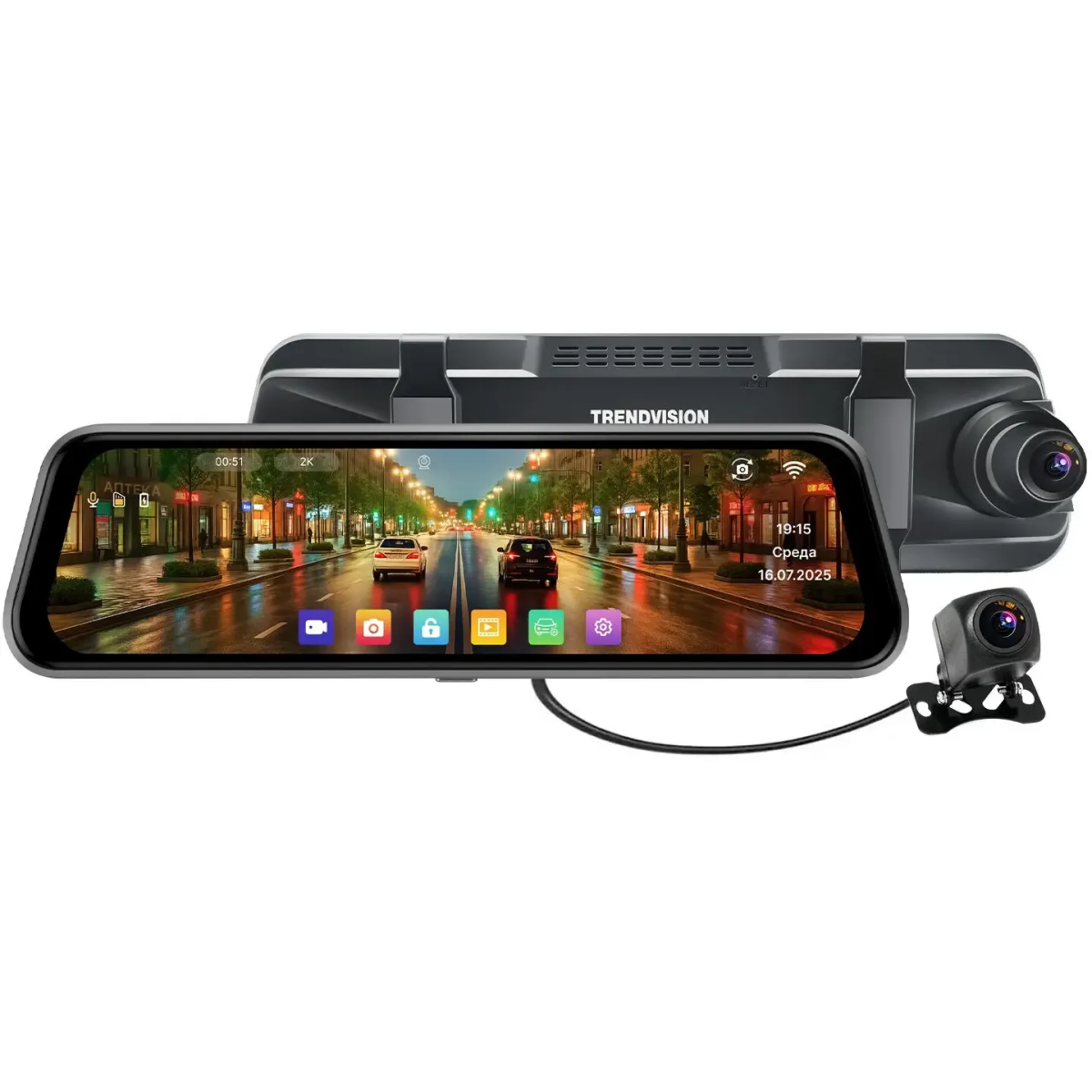 Автомобильный видеорегистратор TrendVision MR-2K