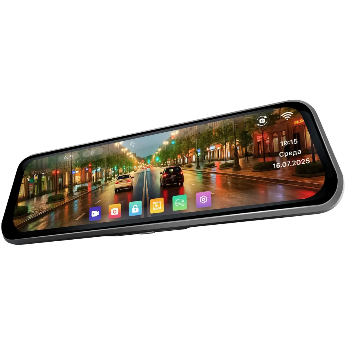 Автомобильный видеорегистратор TrendVision MR-2K - фото 5