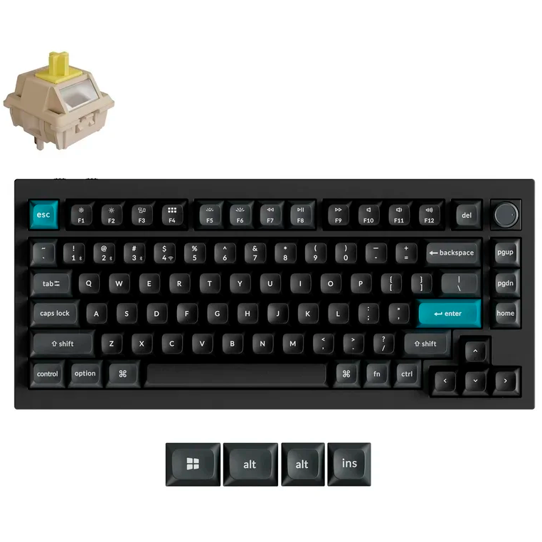 Клавиатура Keychron Q1 Ultra (Q1U-M4-RU)