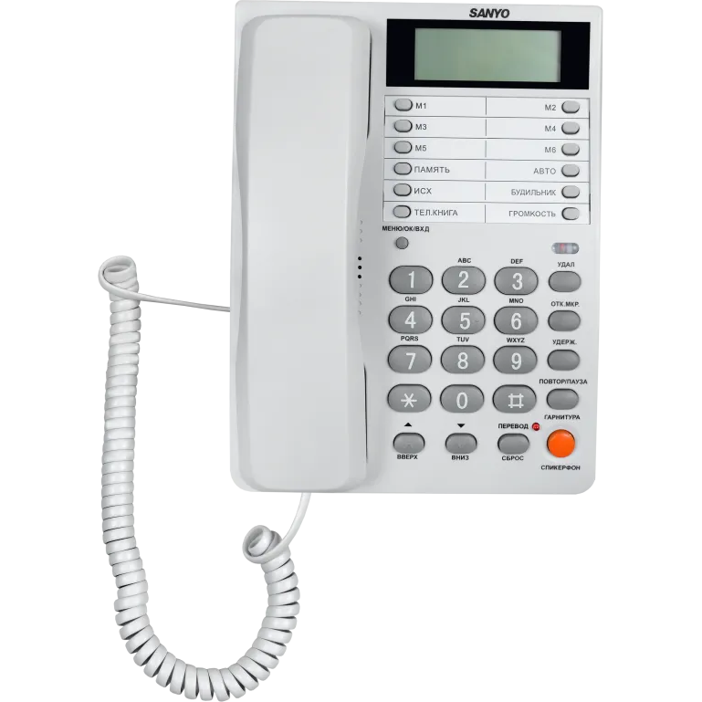 Проводной телефон SANYO RA-S408W - фото 2