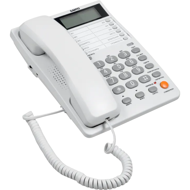 Проводной телефон SANYO RA-S408W - фото 3