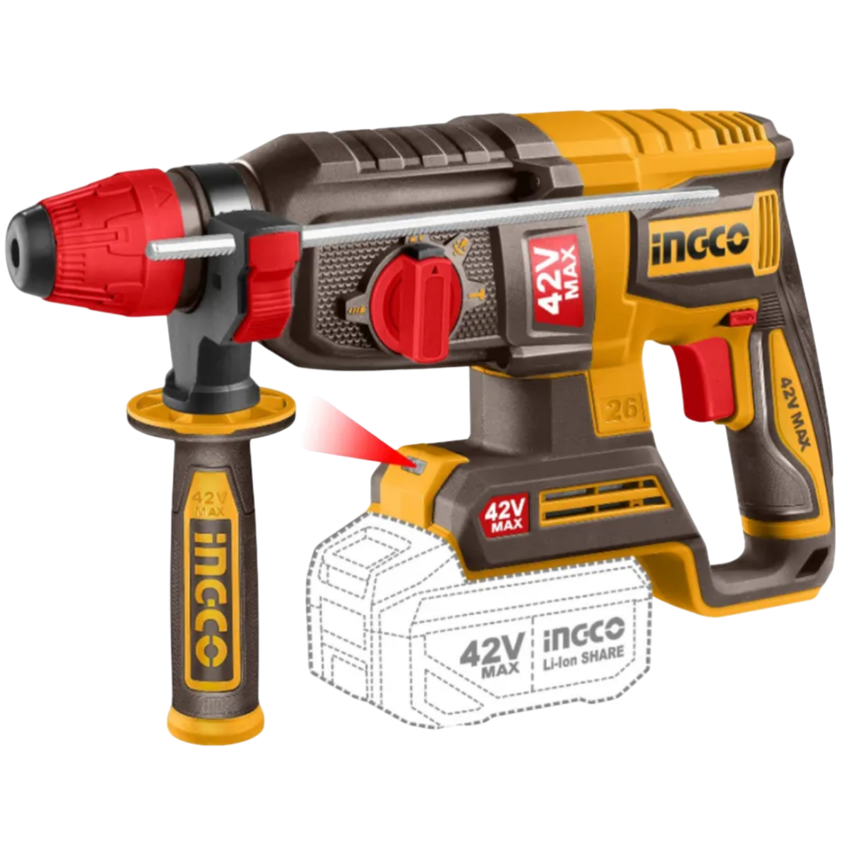 Перфоратор INGCO CRHLI422682