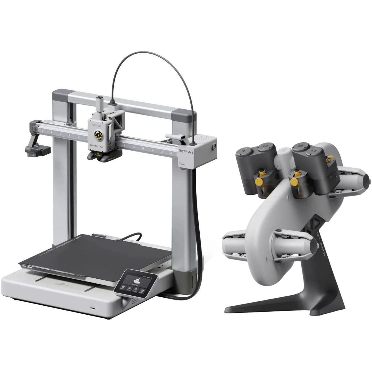3D принтер Bambu Lab A1 Combo - PF002-A+SA005-EU - фото 4