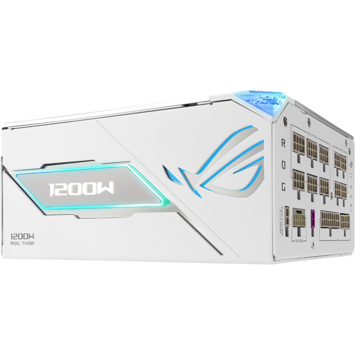 Блок питания 1200W ASUS ROG THOR Platinum III White Edition - 90YE00V5-B0NA00 - фото 4