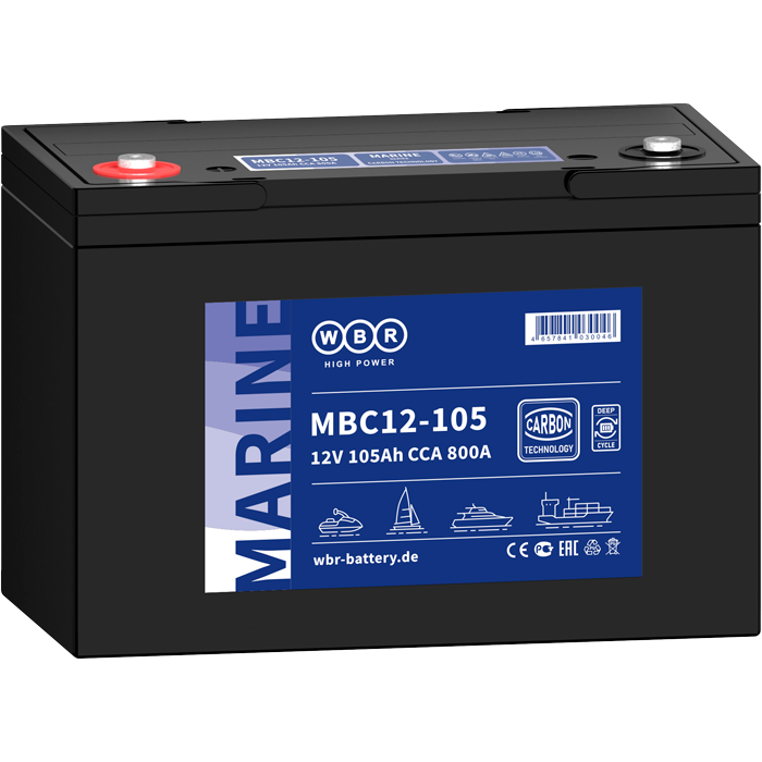 Аккумуляторная батарея WBR MBC12-105 - MBC12-105 WBR