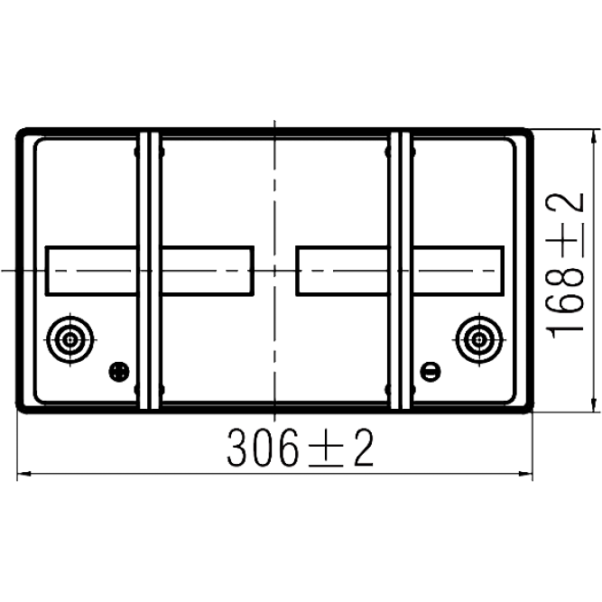 Аккумуляторная батарея WBR MBC12-105 - MBC12-105 WBR - фото 3