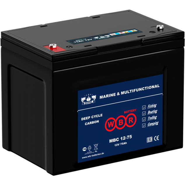Аккумуляторная батарея WBR MBC12-75 - MBC12-75 WBR