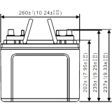 Аккумуляторная батарея WBR MBC12-90 (MBC12-90 WBR)