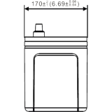 Аккумуляторная батарея WBR MBC12-90 (MBC12-90 WBR)