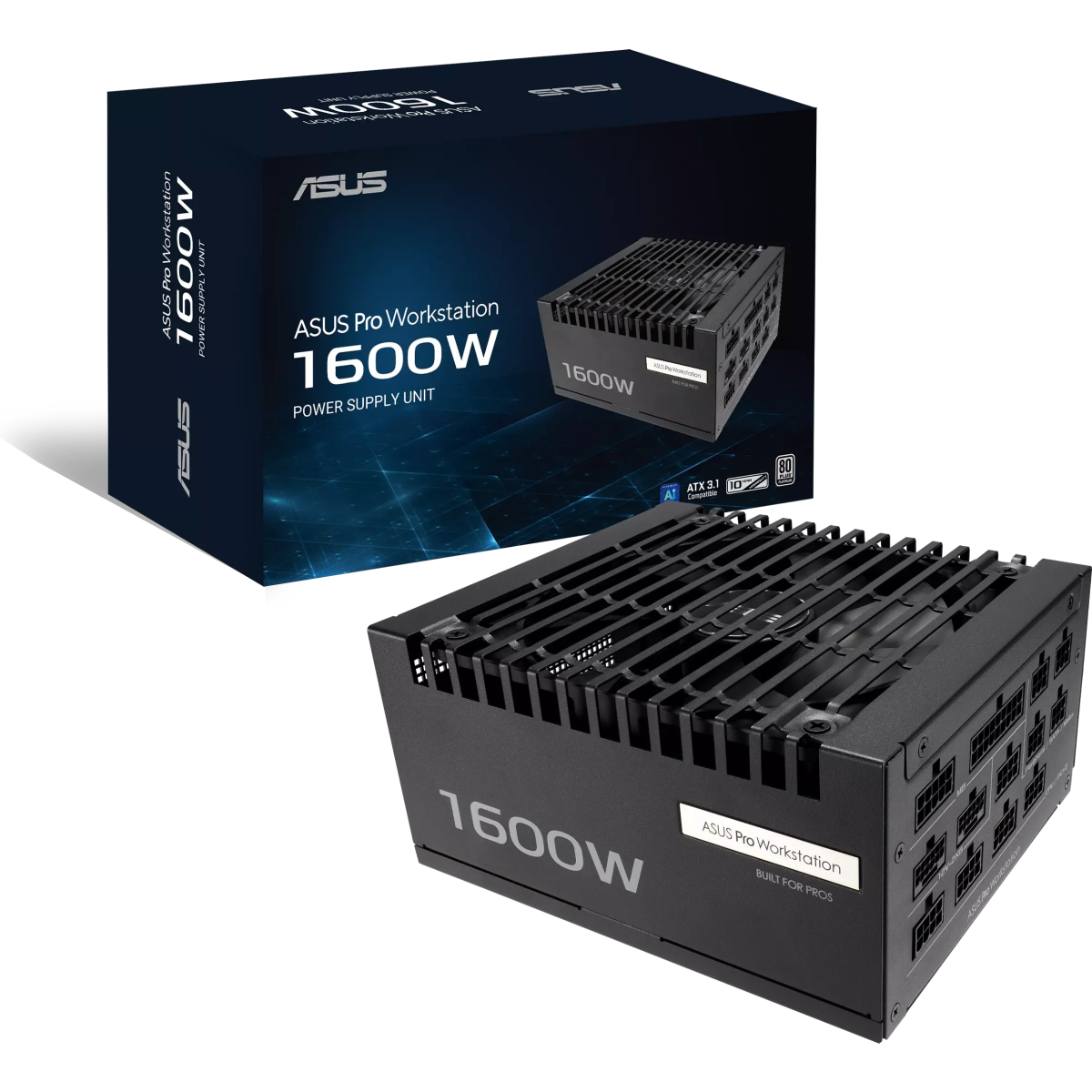 Блок питания 1600W ASUS Pro WS Platinum - 90YE00Z2-B0NA00 - фото 9