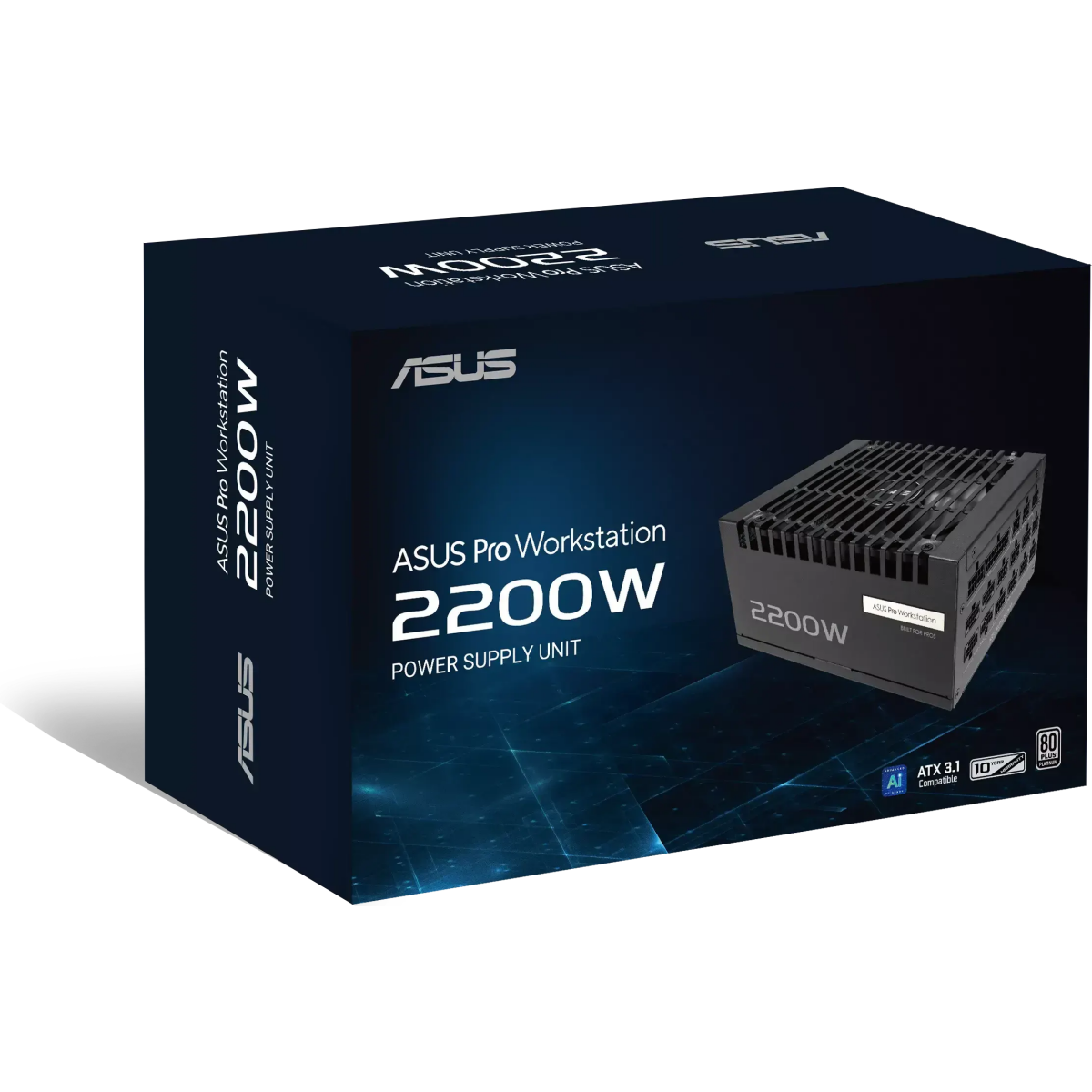 Блок питания 2200W ASUS Pro WS Platinum - 90YE00Z1-B0NA00 - фото 10