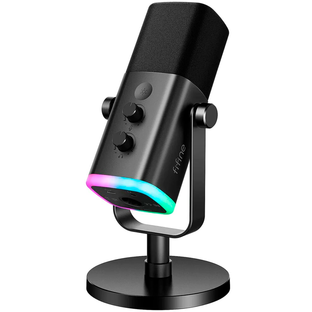 Микрофон Fifine AmpliGame AM8 PROS Black