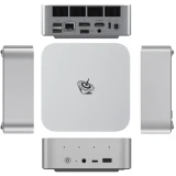 Мини ПК Beelink SER9 Pro Frost Silver (HX370/32G/1TB/NoOs) (SER9PRO/HX370/32G/1TB/NoOs)