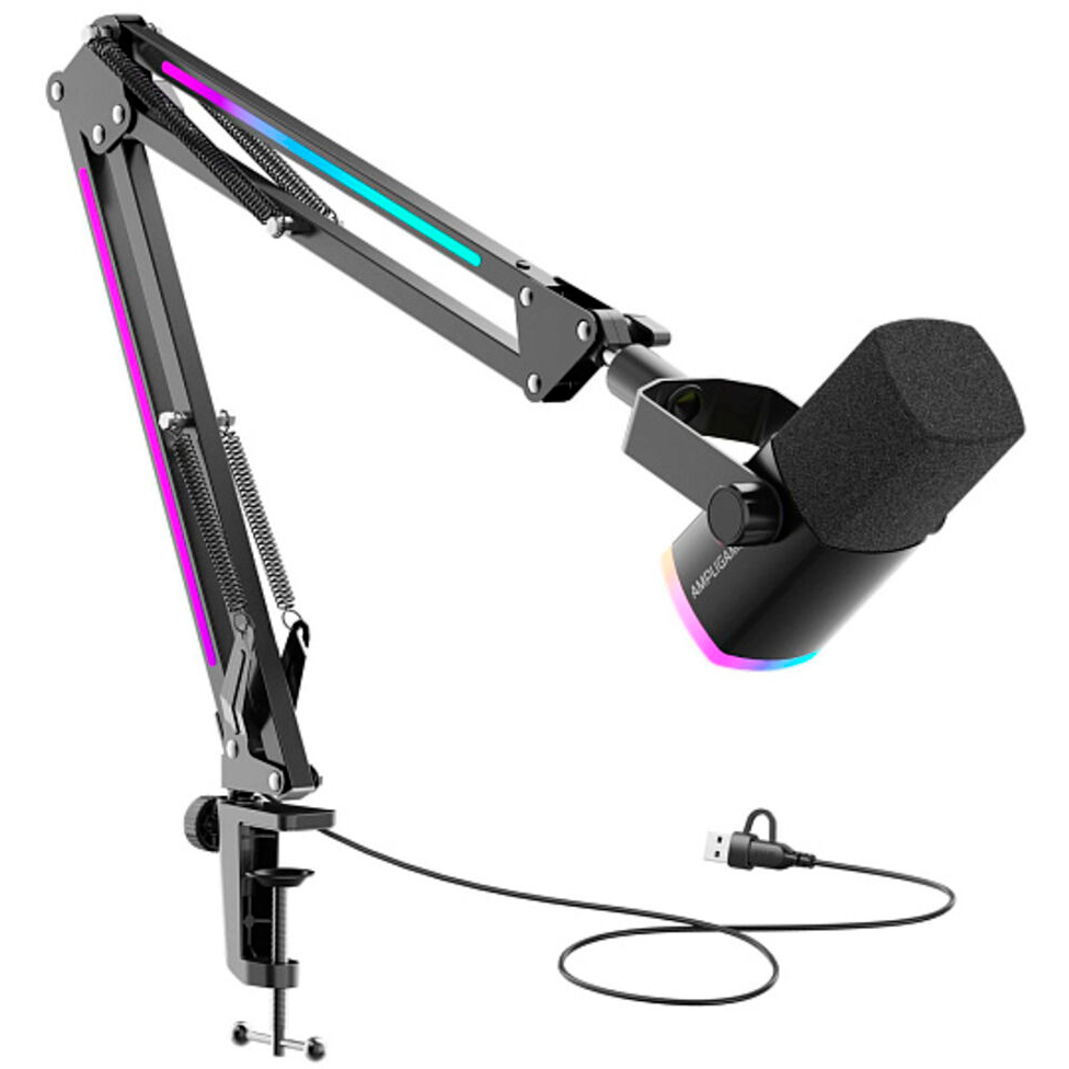 Микрофон Fifine AmpliGame AM8 PROT Black - фото 2