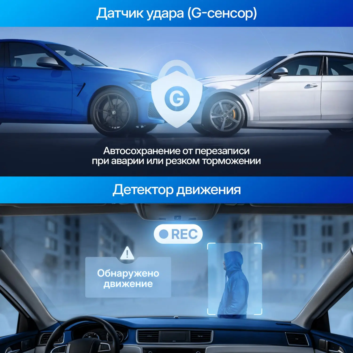 Автомобильный видеорегистратор TrendVision City Mirror - фото 7