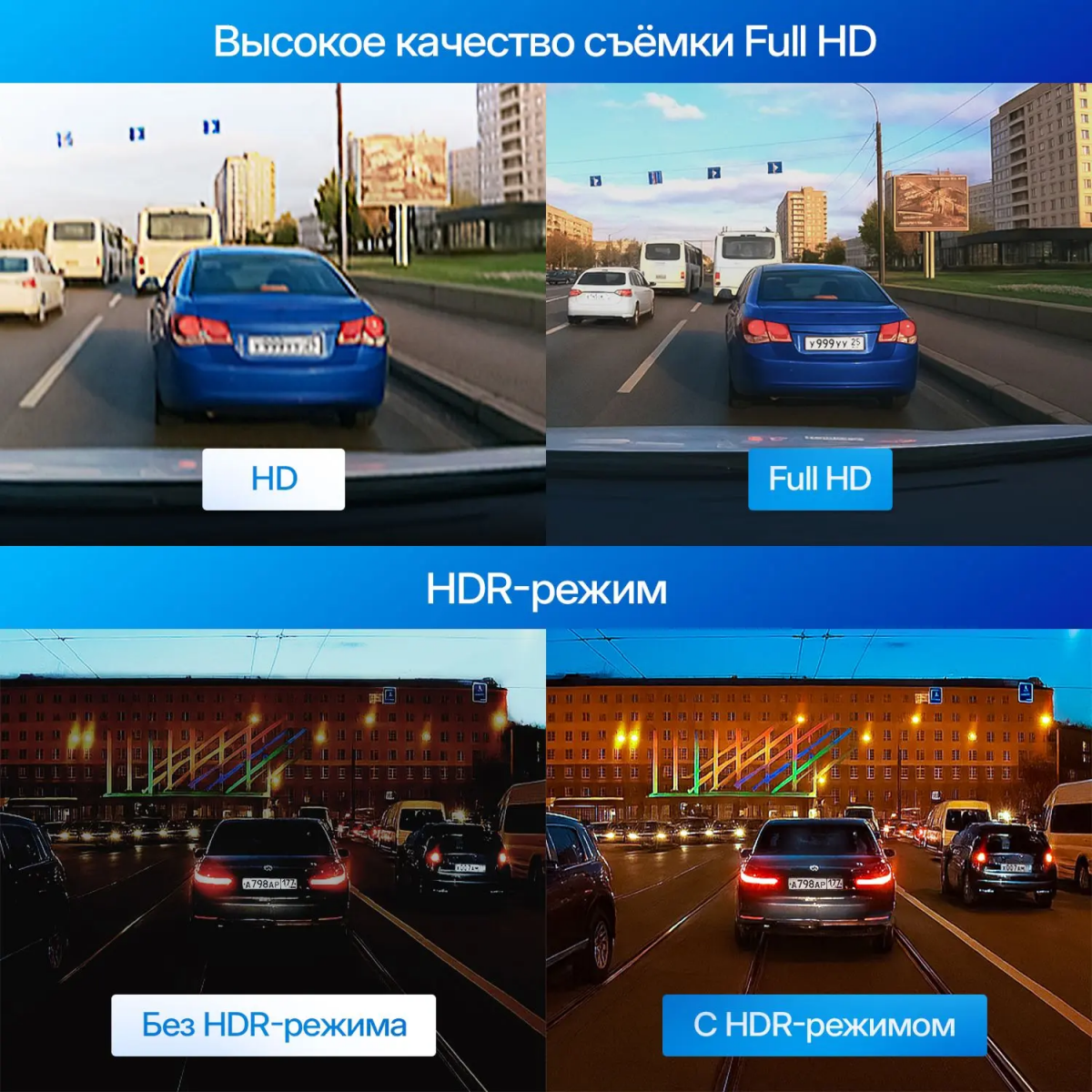 Автомобильный видеорегистратор TrendVision City Mirror - фото 14