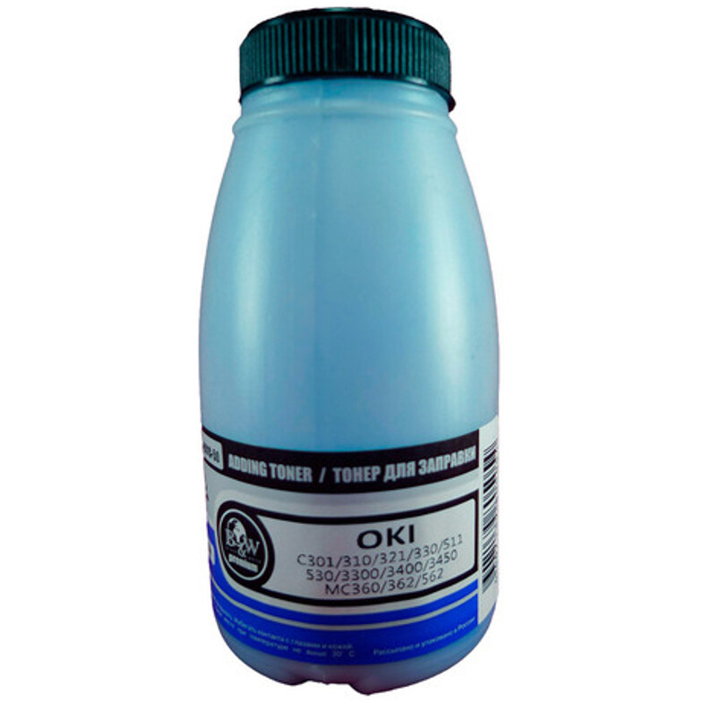 Тонер Black&White OPR-801C-50 Cyan