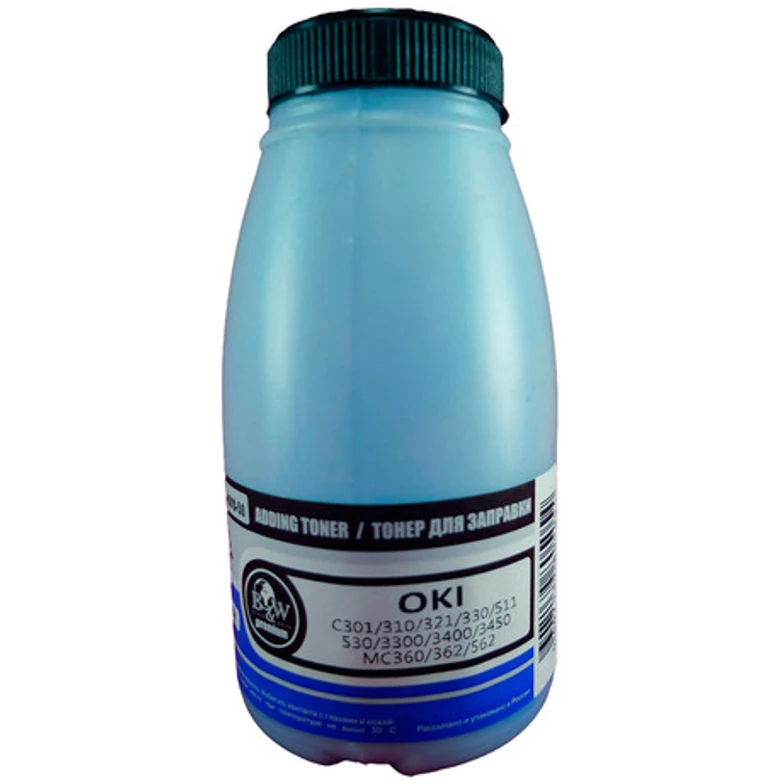 Тонер Black&White OPR-801C-50 Cyan