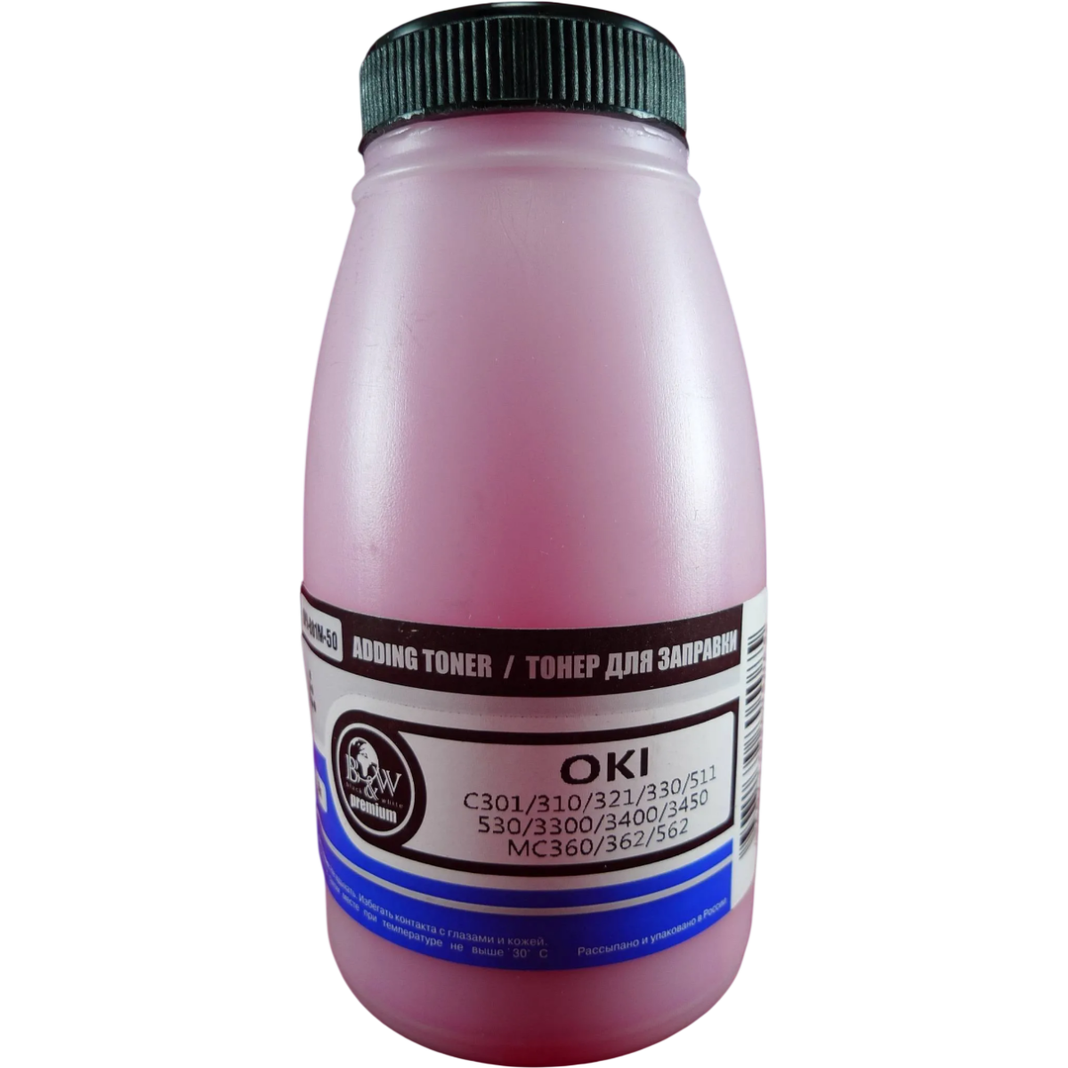 Тонер Black&White OPR-801M-50 Magenta