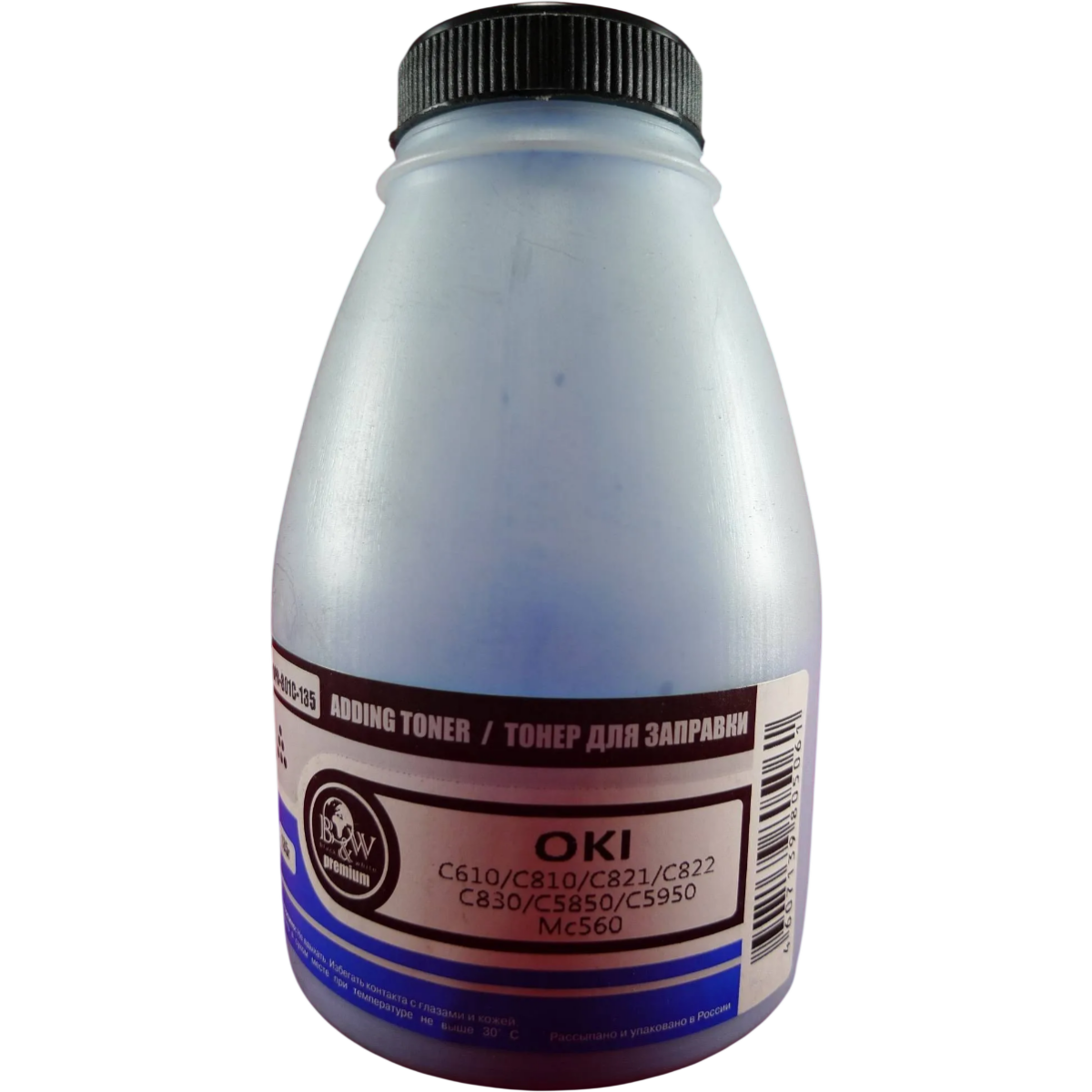 Тонер Black&White OPR-801C-135 Cyan