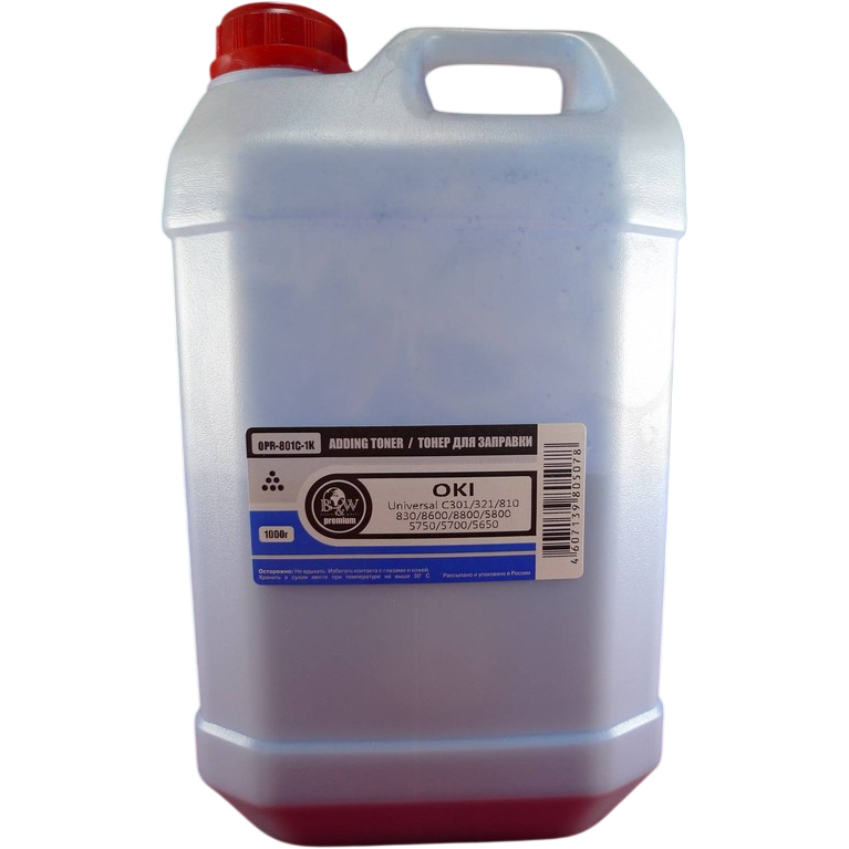 Тонер Black&White OPR-801C-1K Cyan