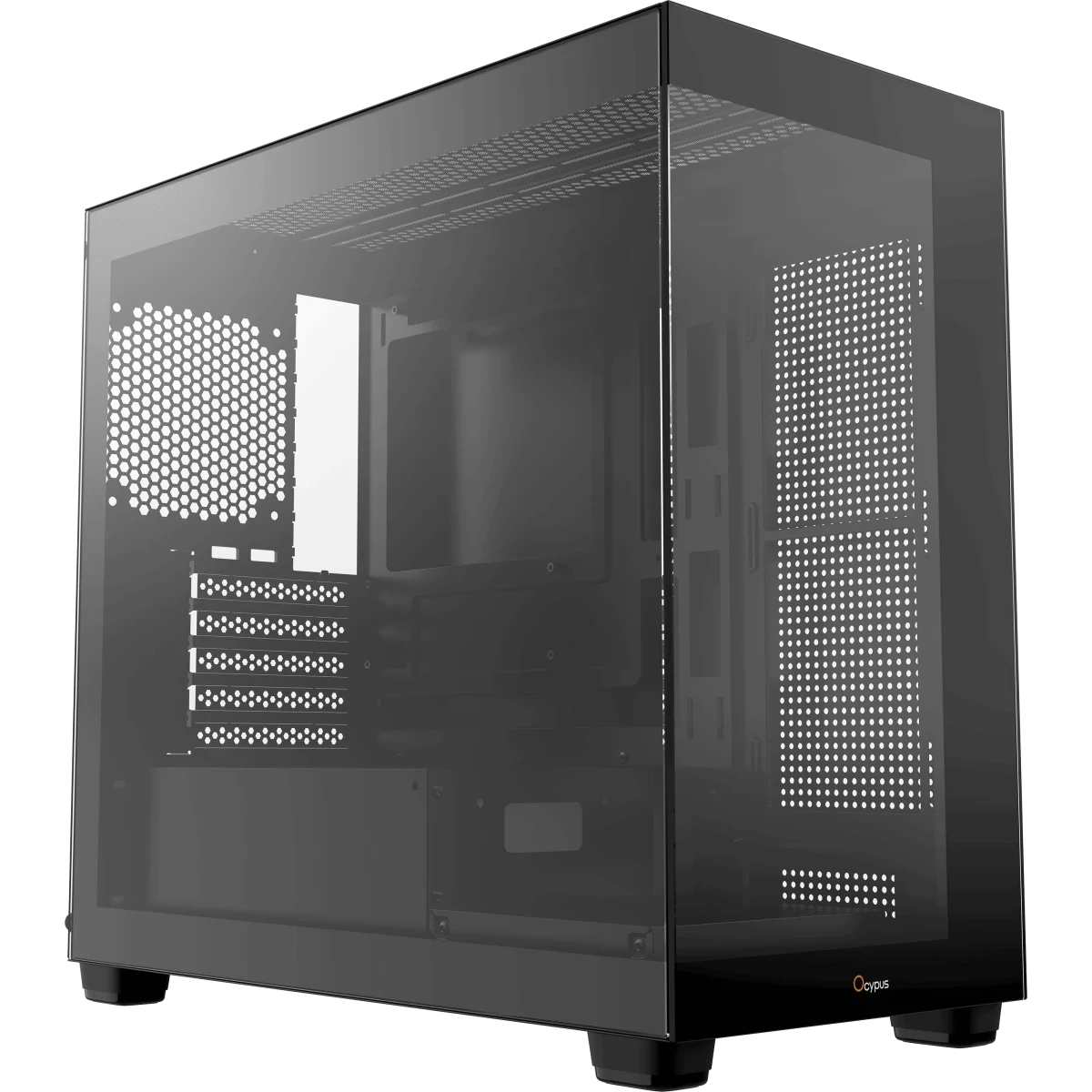 ..... Корпус Ocypus Gamma C52 BK (0424) Б/У - Gamma-C52-BKD000XX-GL