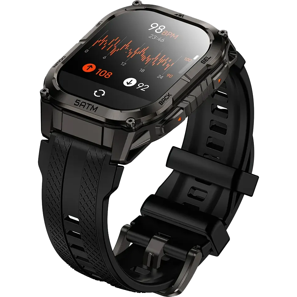 Умные часы Kospet Tank M4C Black - фото 4