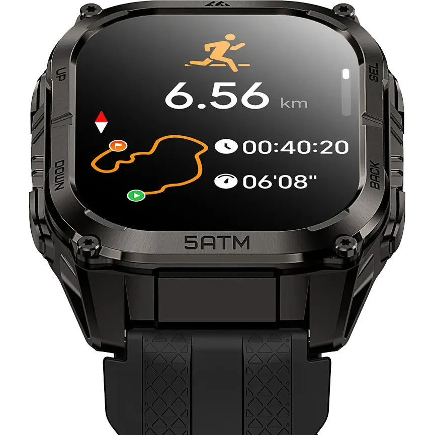 Умные часы Kospet Tank M4C Black - фото 5