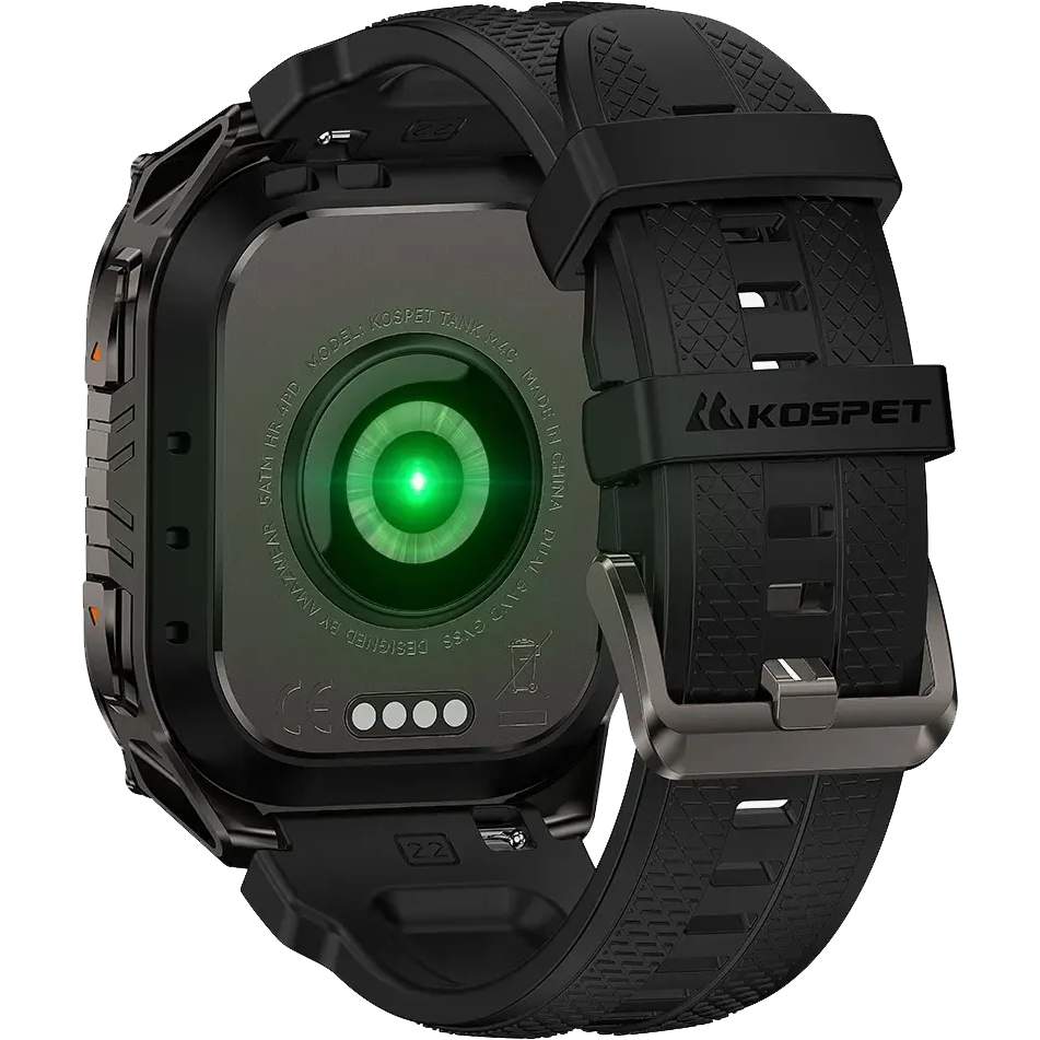 Умные часы Kospet Tank M4C Black - фото 6