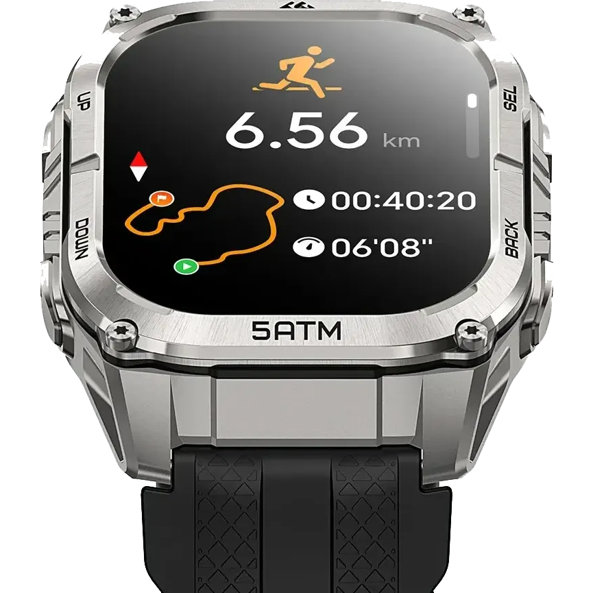 Умные часы Kospet Tank M4C Silver - фото 5