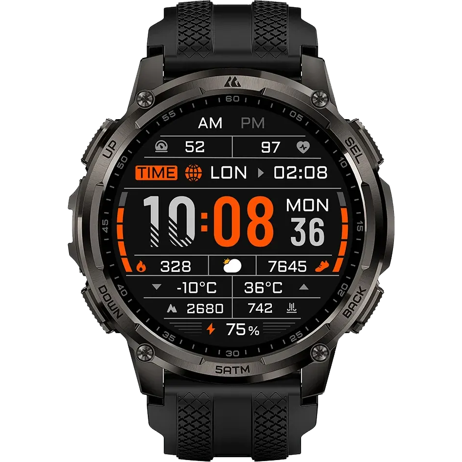 Умные часы Kospet Tank T4C Black - фото 2