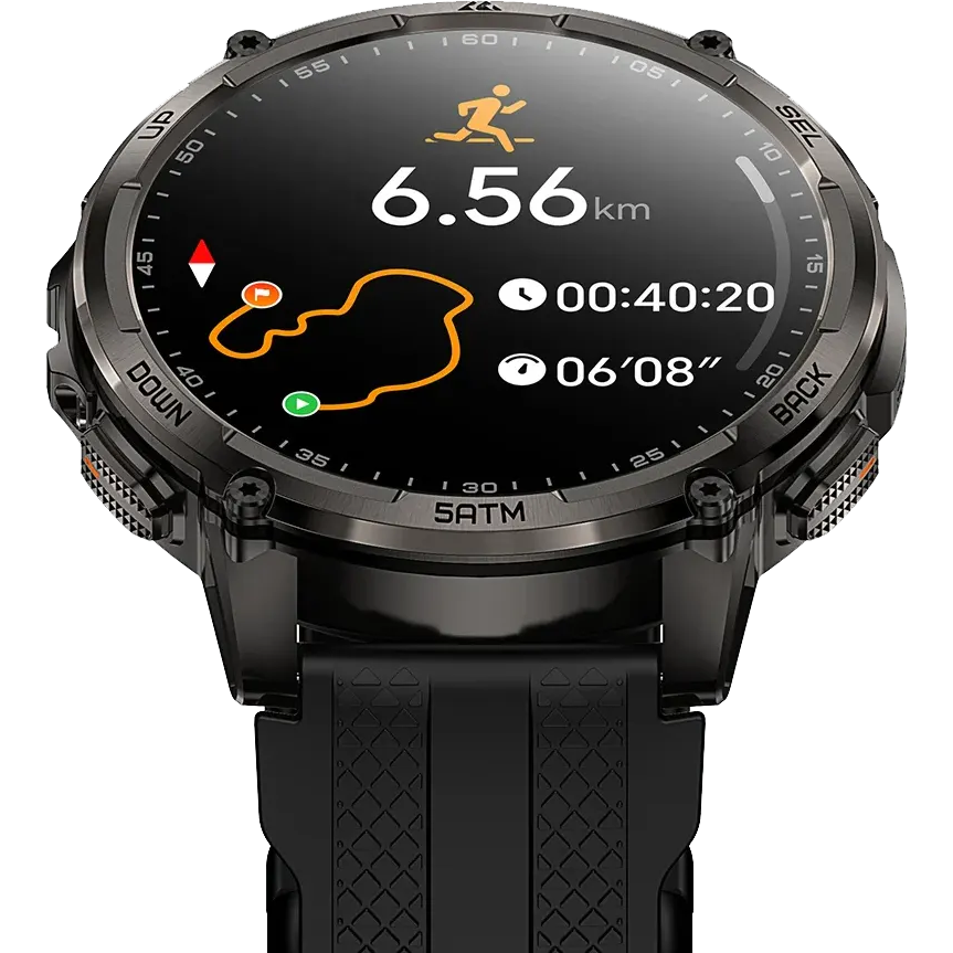 Умные часы Kospet Tank T4C Black - фото 5