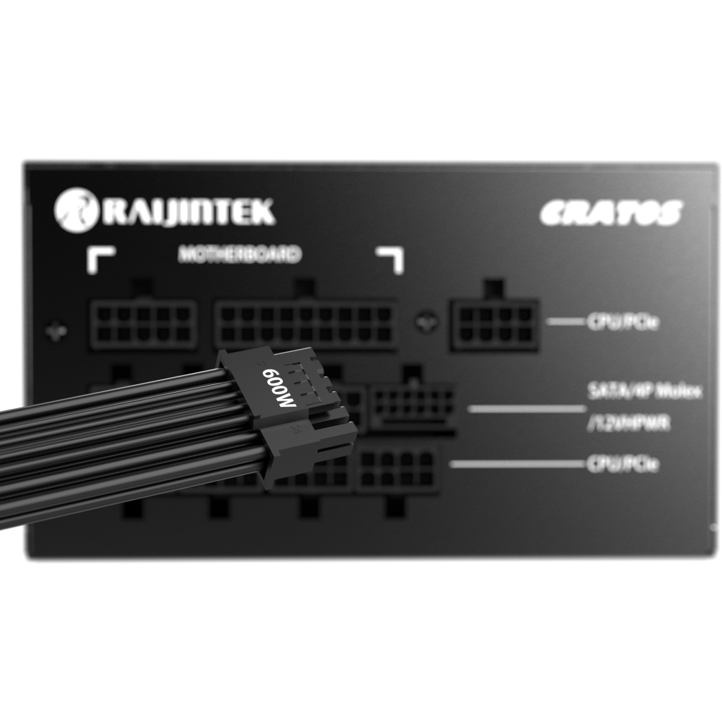 Блок питания 1000W Raijintek CRATOS Black - 0R30B00005 - фото 5