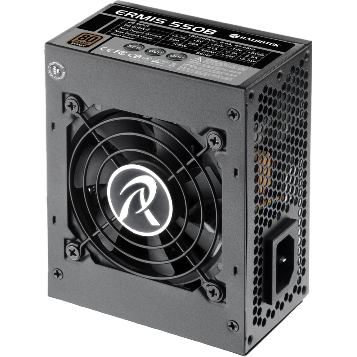 Блок питания 550W Raijintek ERMIS Black - 0R30B00002 - фото 3