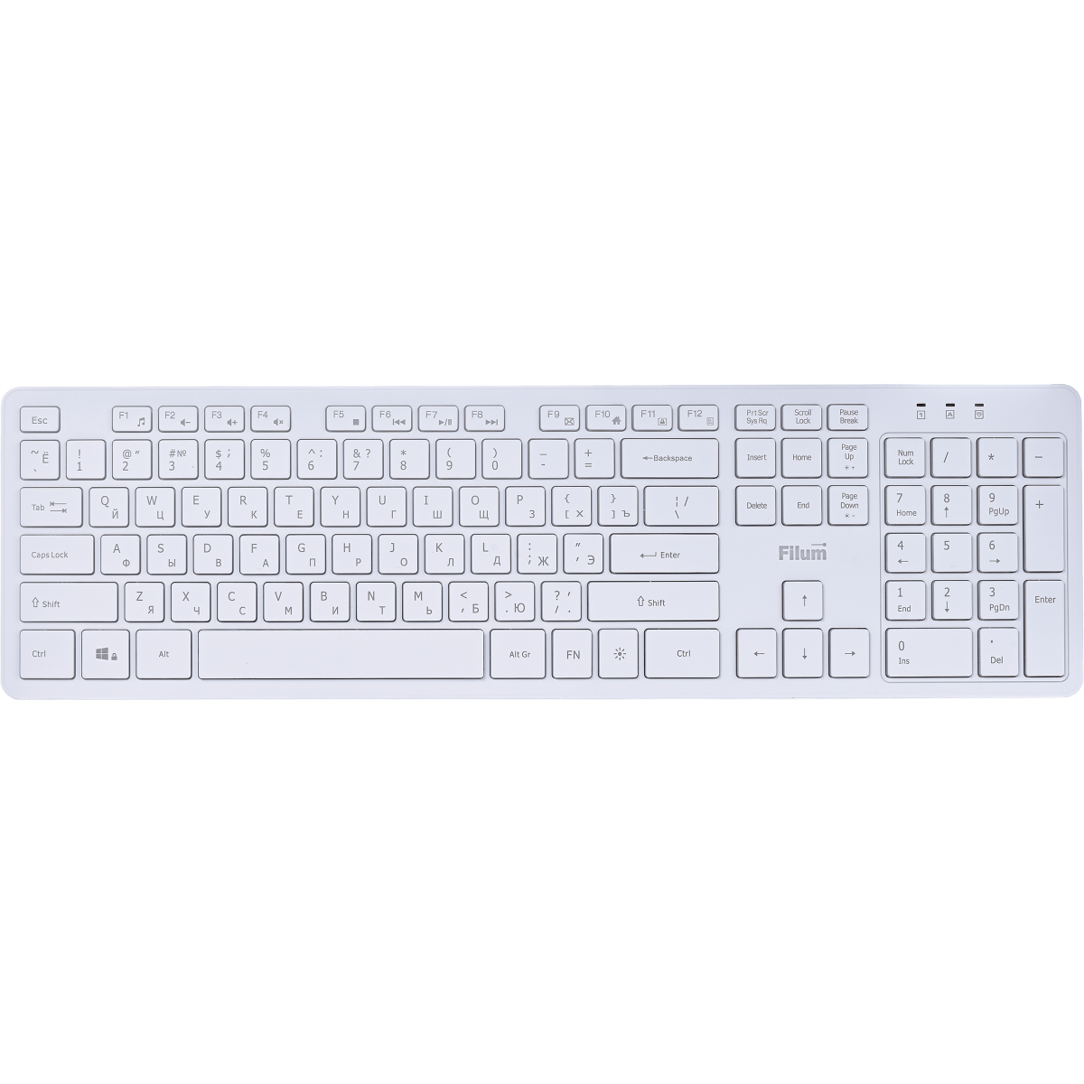 Клавиатура Filum FL-KB25-WH