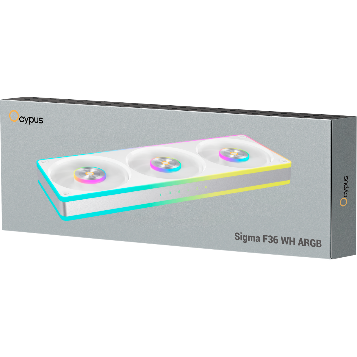 Вентилятор для корпуса Ocypus Sigma F36 WH ARGB - Sigma-F36-BK3AM00X-GL - фото 9