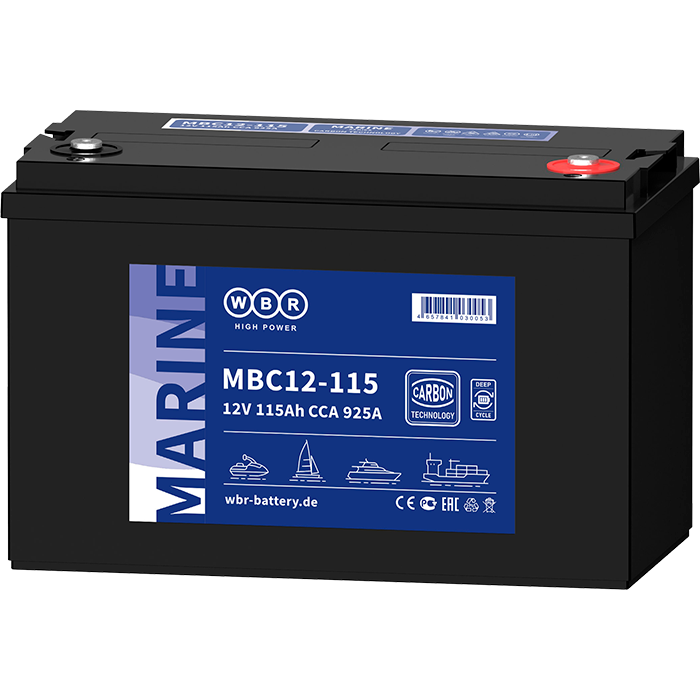 Аккумуляторная батарея WBR MBC12-115 - MBC12-115 WBR - фото 2