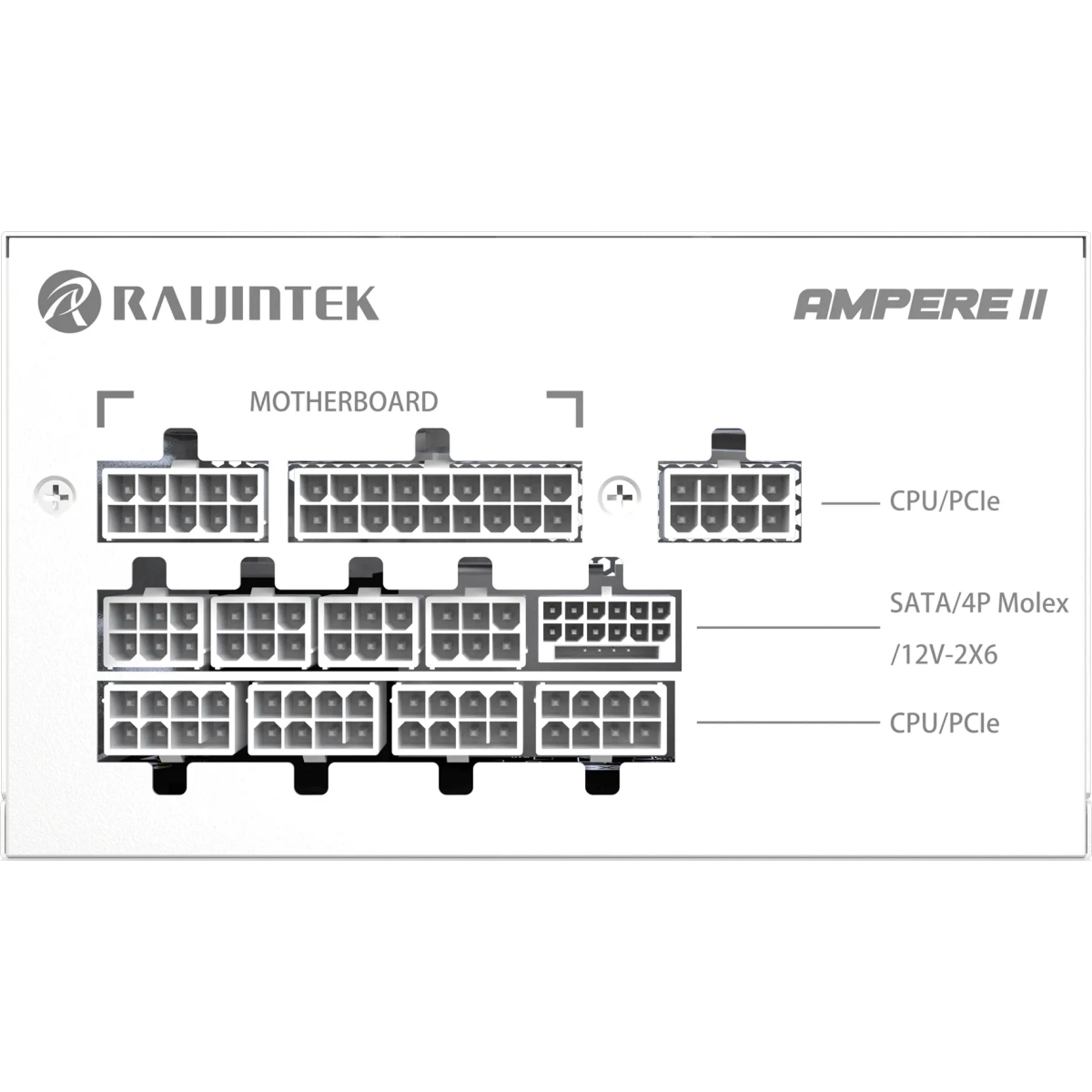 Блок питания 850W Raijintek AMPERE II White - 0R30B00044 - фото 5
