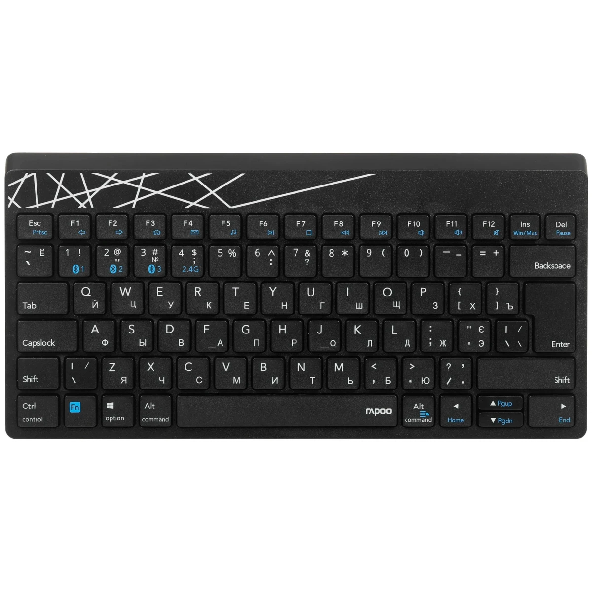 Клавиатура Rapoo K8000M Black - K8000M-BL