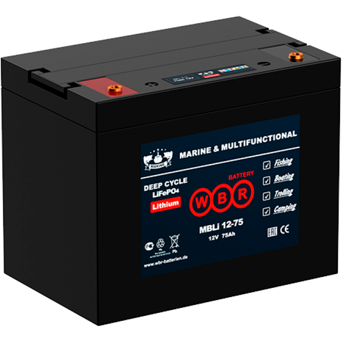 Аккумуляторная батарея WBR MBLi12-75 - MBLi12-75 WBR