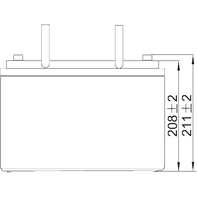 Аккумуляторная батарея WBR MBLi12-75 - MBLi12-75 WBR - фото 3