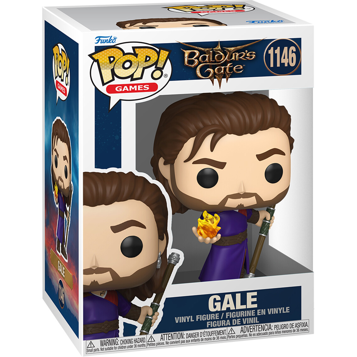 Фигурка Funko POP! Games Baldur's Gate S2 Gale - 88347 - фото 2