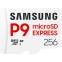 Карта памяти 256GB MicroSD Samsung P9 Express (MB-MK256T)